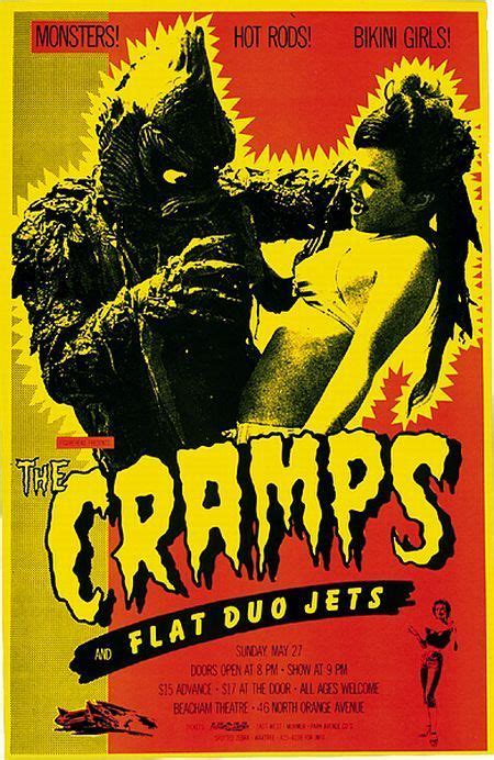 The Cramps Punk Poster Music Poster Gig Posters