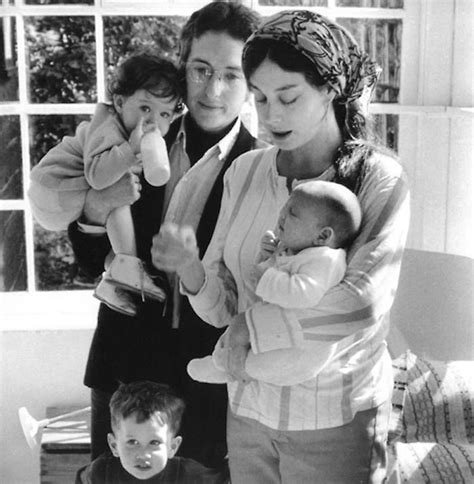 Bob Dylan With His Wife Sara And Children Jesse Anna And Samuel 1968