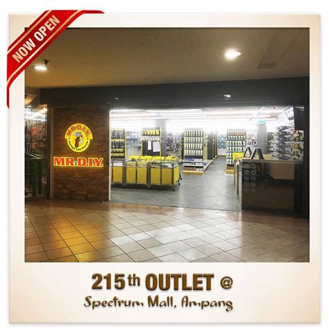 Lot a24, tf value mart, seri manjung 2, pt 10858, pusat perniagaan manjung point 1, 32040 lumut, perak. MR DIY 1000 Free Umbrella Giveaway @ Spectrum Ampang ...