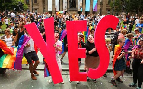 Australians Joyously Celebrate ‘yes Vote For Same Sex Marriage Huffpost