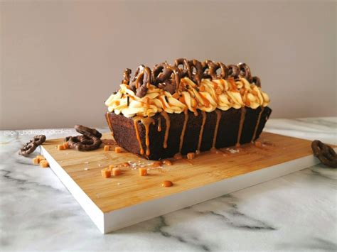 Chocolate And Salted Caramel Loaf Cake Gills Bakes And Cakes