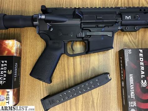 Armslist For Sale Ar 357 Sig Pistol With 250rds Ammo Very Unique