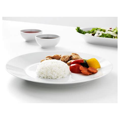 Ikea 365+ serving plate, white, length: IKEA 365+ Plate - white - IKEA
