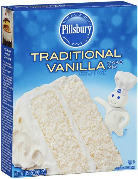 Pillsbury Traditional Vanilla Cake Mix Hy Vee Aisles Online Grocery