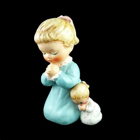 Goebel 1959 W Germany Byj 38 Evening Prayer Girl And Doll Praying 61