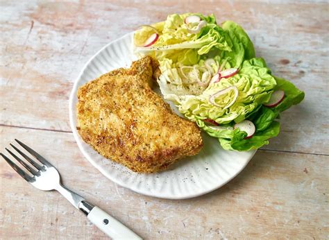 That way you can ensure that the pork is cooked properly in the center. Breaded Air Fryer Pork Chops | Recipe in 2020 | Breaded pork chops, Good healthy recipes, Air ...