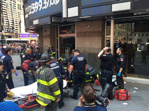 Times Square Car Crash No Indication Of Terrorism New York Mayor