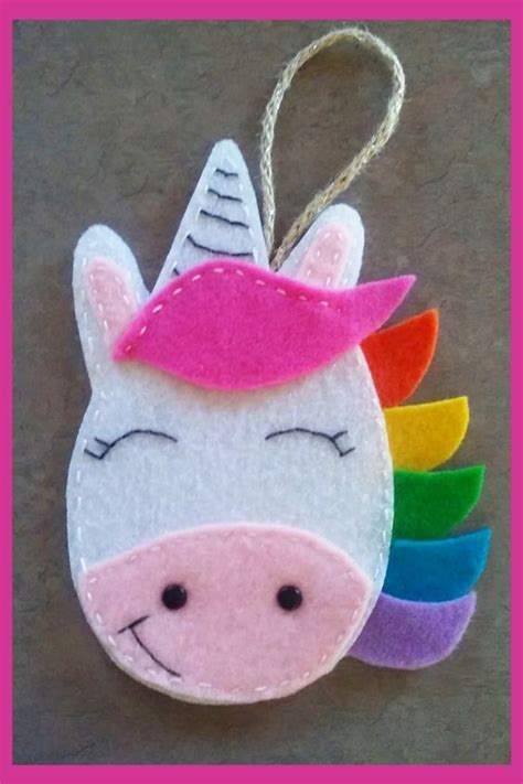Easy Felt Fabric Crafts To Do With Kids Unicorn Crafts Fun And Easy