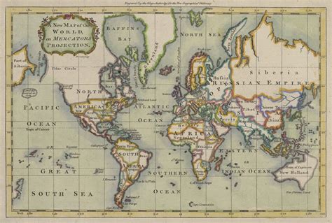 World Map 18th Century Map Of Europe