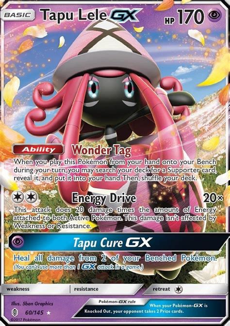 Slideshow View All Tapu Lele GX Pokemon Cards