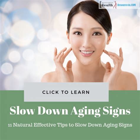 11 Natural Effective Tips To Slow Down Aging Signs