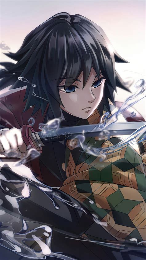 Giyu Tomioka Kimetsu No Yaiba Demon Slayer Giyuu Tomi