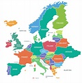 Download Map, Europe, Continent. Royalty-Free Stock Illustration Image ...