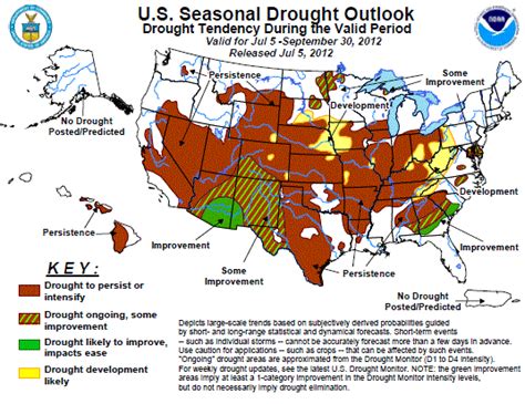 Us Drought 2012 Maps July 2 10 19 24