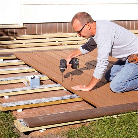 How To Build A Deck Over A Concrete Patio Diy