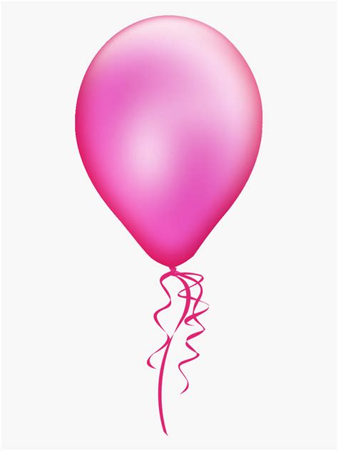 Pink Balloon Clipart Free Free Transparent Clipart Clipartkey