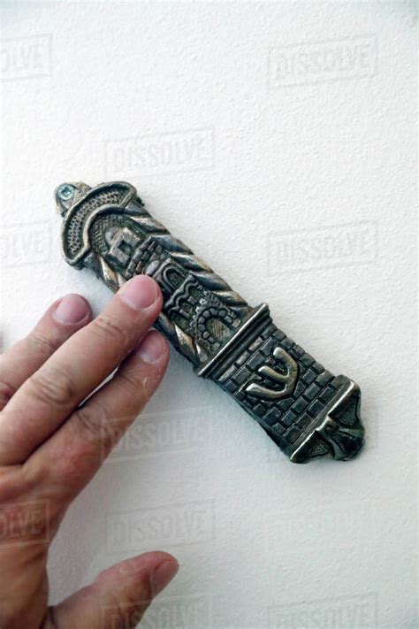 Mezuzah A Piece Of Parchment Inscribed With Specified Hebrew Verses