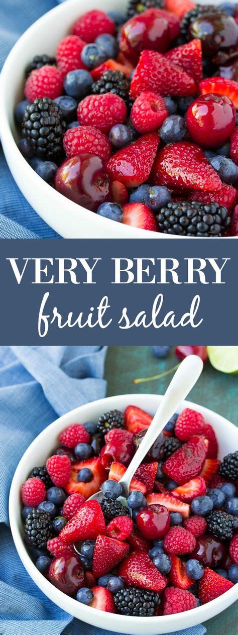 Everyone Loves This Easy And Healthy Recipe For Very Berry Fruit Salad