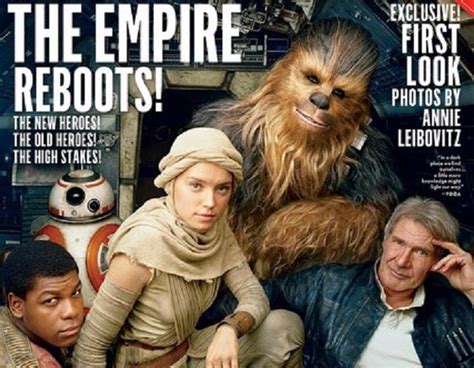 Star Wars The Force Awakens Cast Appears On Cover Of Vanity Fair