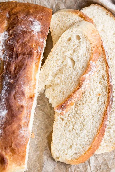 Crispy Italian Bread Recipe Valentinas Corner