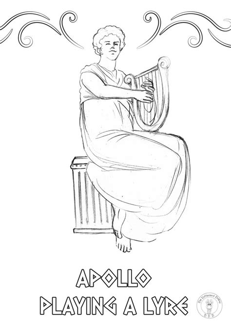 Make your own greek vase (page 8). Greek Mythology Coloring Pages/If you and your children ...