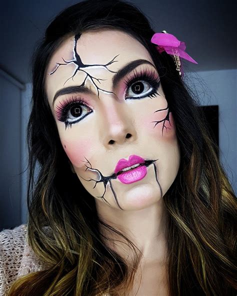 Image result for wind up doll halloween makeup | Doll makeup halloween