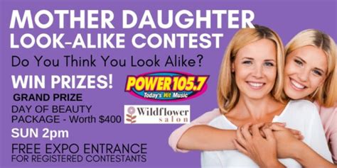 Nwa Mother Daughter Look Alike Contest Women S Expo With A Cause
