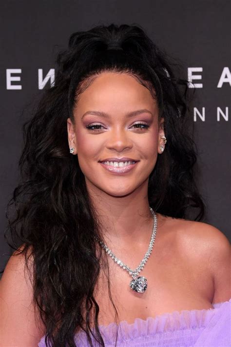 Rihanna At The 2017 London Launch Of Fenty Beauty Rihanna Face