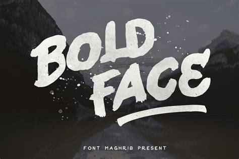Bold Face ~ Display Fonts ~ Creative Market