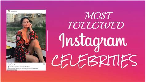 Top 10 Celebrities With Most Instagram Followersmost Insta Followers