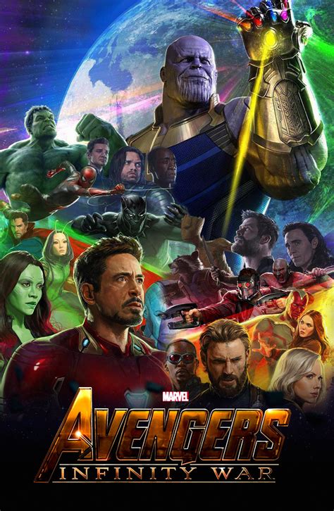 Infinity war has been released and assembles the film's heroic cast to battle thanos. The Avengers Infinity War 2018 Poster by edaba7 on DeviantArt