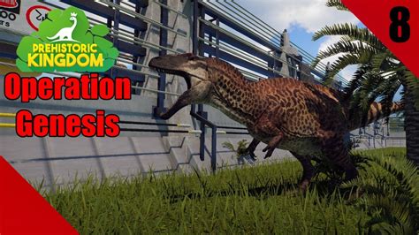 Prehistoric Kingdom Operation Genesis Part 8 The Acrocanthosaurus