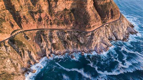 Driving Through Chapmans Peak Drive Cape Tourism