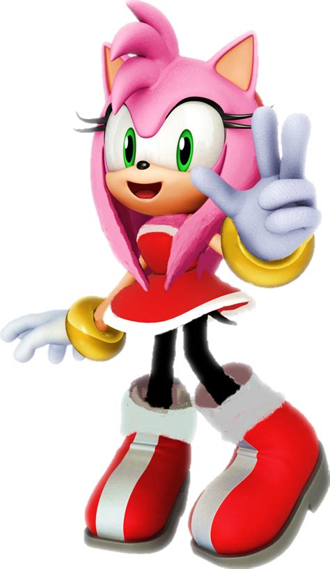 Amy Sonic Rush Draw Amy Rose Sonic X Hd Png Download
