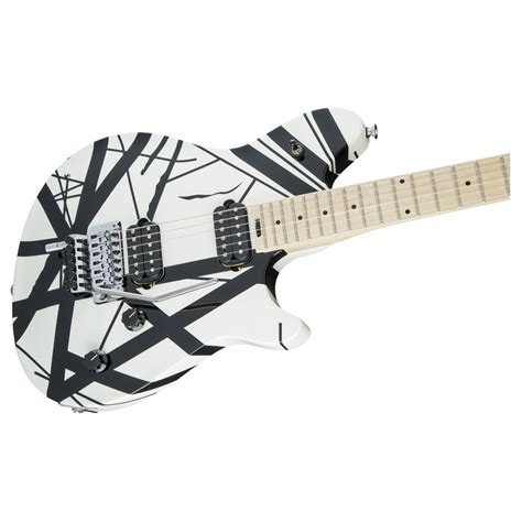 Evh Wolfgang Special Mn Black And White Stripes At Gear4music