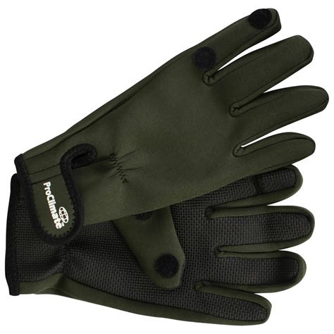 Floso Mens Neoprene Fishing Gloves Lightweight Waterproof