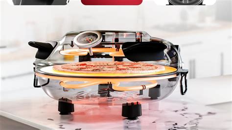 Granitestones Piezano Pizza Oven Portable Indoor Electric Pizza Oven