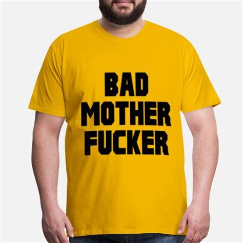 Pulp Fiction Bad Mother Fucker Men’s Premium T Shirt Spreadshirt