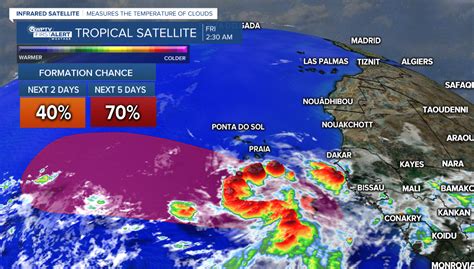 Tropical Wave Has High Chance Of Development