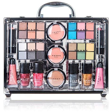 Shany Carry All Trunk Professional Makeup Kit Eyeshadow Pedicure Manicure With
