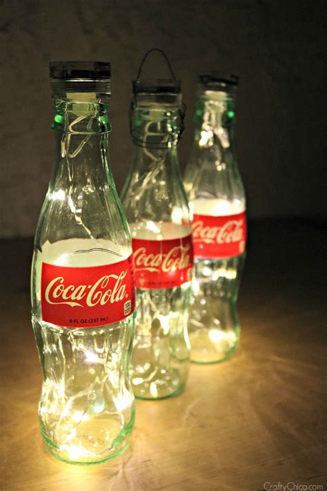 Coke Bottle Luminarias And More The Crafty Chica Coca Cola Glass