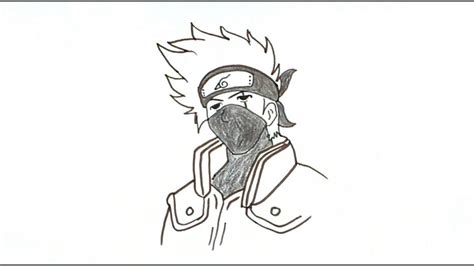 20 Inspiration Easy Sasuke Kakashi Naruto Drawing