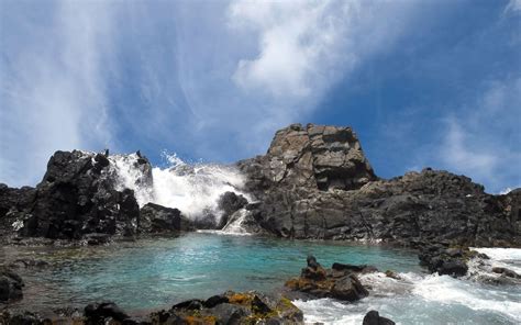 Arubas Secret Volcanic Rock Pool Is Worth The Trek Travel Leisure