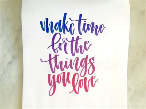 Handlettering Using Tombow Dual Brush Pens Hand Lettering Quotes