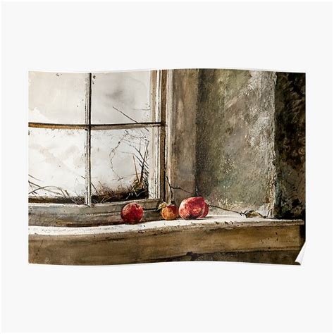Frostbitten Andrew Wyeth Poster By Calvinrsmitha Redbubble