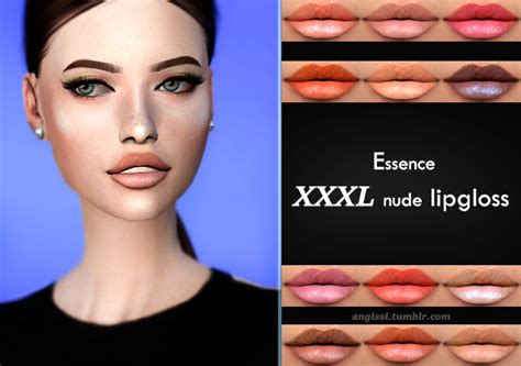 Sims 4 Glossy Lips My XXX Hot Girl