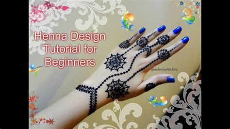 45 Hand Jewellery Henna Tutorial Terlengkap Tuttohenna