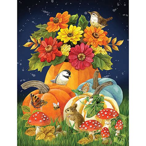 Autumn Charm 1000 Piece Jigsaw Puzzle Bits And Pieces