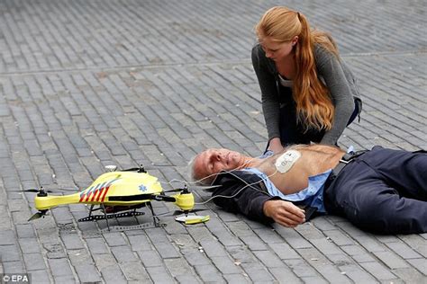 The Ambulance Drone That Could Save Your Life Flying Defibrillator Can Reach Speeds Of 60mph