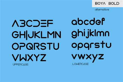 Boya Rounded Font By Bangunstudio Font Bundles